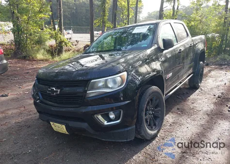 2017 Chevrolet Colorado Z71 из США, поврежденный, VIN 1GCGTDEN1H1328700